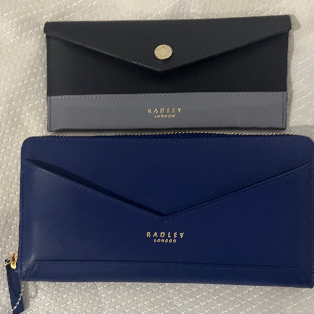 Radley London Navy and Black Women's Wallet